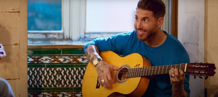 Fotograma de El corazón de Sergio Ramos