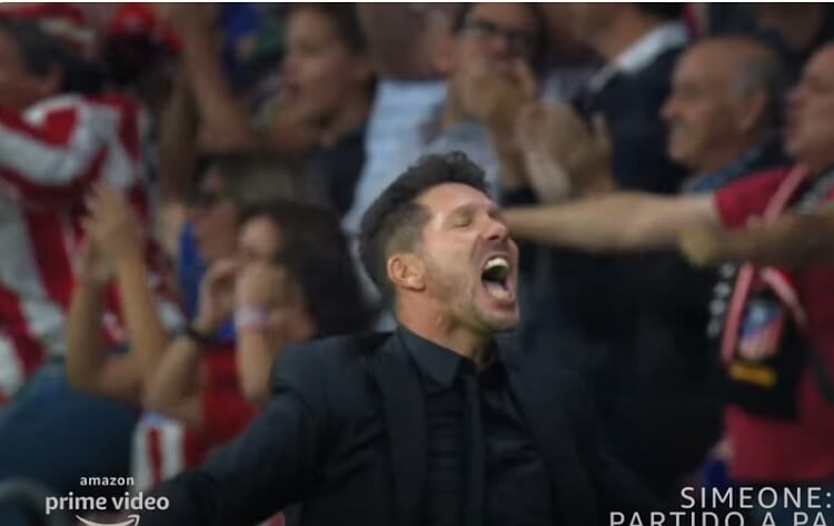 Fotograma de Simeone: Vivir partido a partido