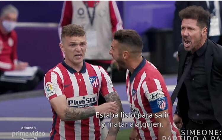 Fotograma de Simeone: Vivir partido a partido